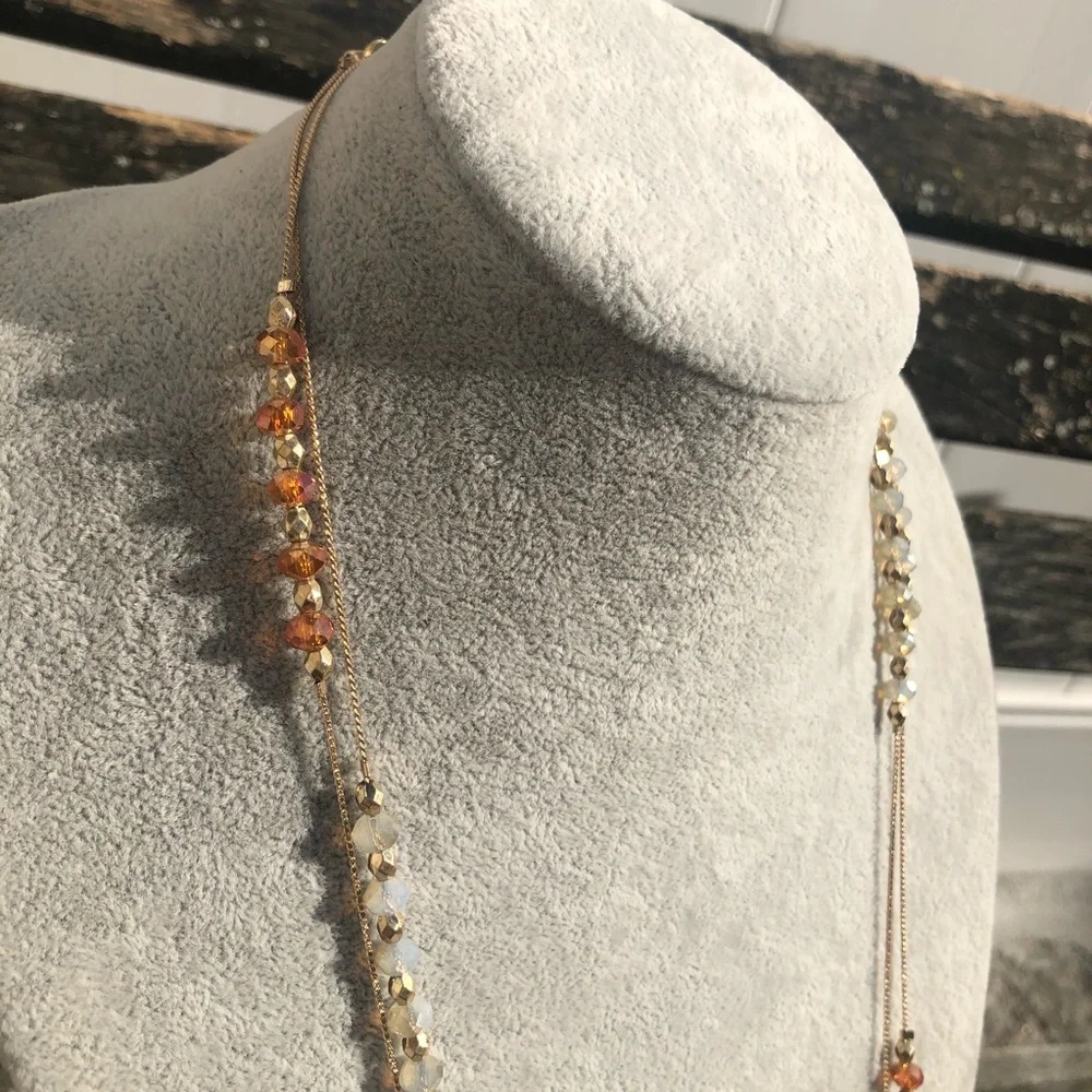 Long Layered Necklace - Picture 10 of 13